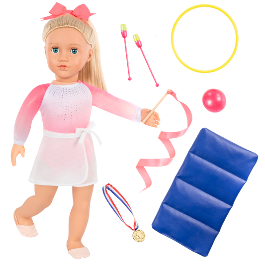 Our Generation Diane 18" Posable Rhythmic Gymnastics Doll