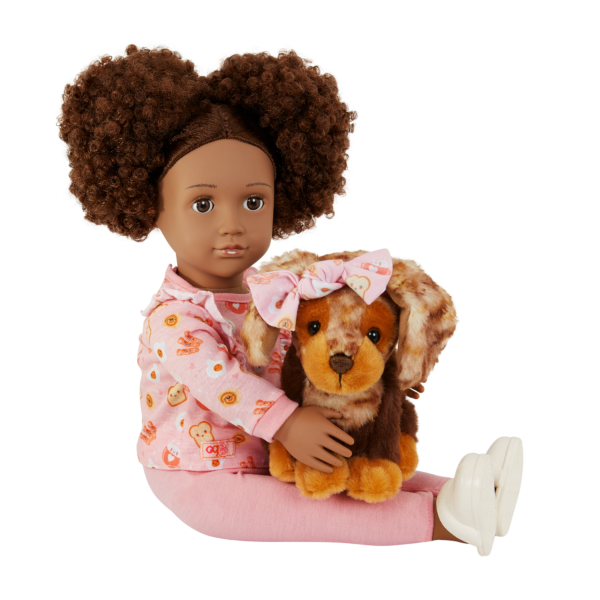 Our Generation Camryn & Coco 18" Matching Doll & Pet Set