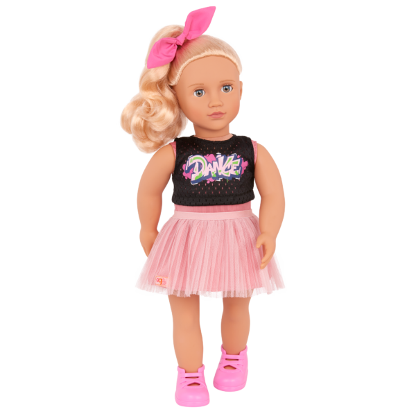 Our Generation Lourdes 18" Doll with Ballet & Hip-Hop Outfit