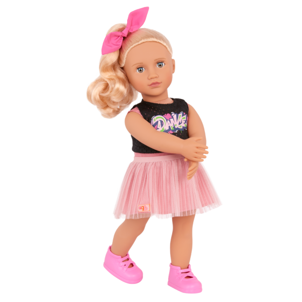 Our Generation Lourdes 18" Doll with Ballet & Hip-Hop Outfit