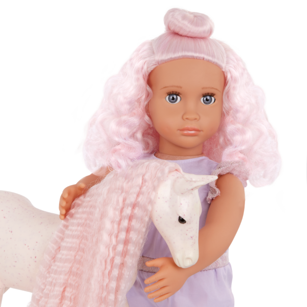 Our Generation Elara & Lumina 18" Doll & Foal Hair Play Set