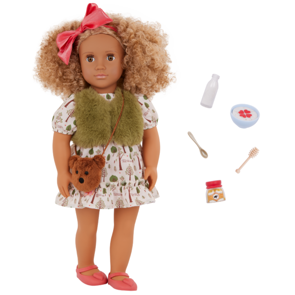 Our Generation Addison 18'' Fashion Doll Goldilocks-Inspired Outfit & Accessories