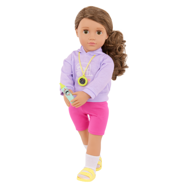 Our Generation Vivian 18'' Camping Doll & Accessories Set