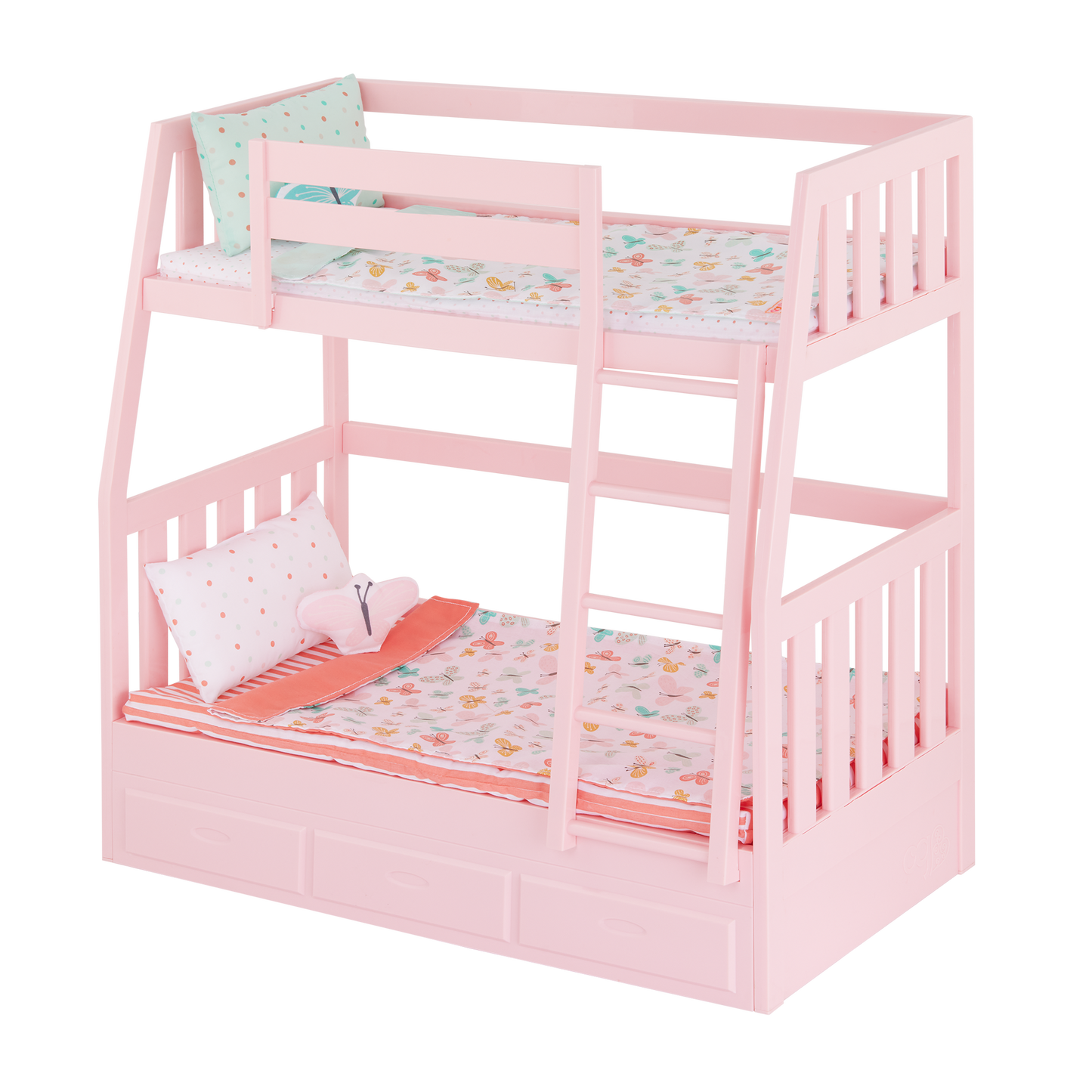 Our Generation Dreams for Two Pink Bunk Beds Accessory Set for 18" Dolls