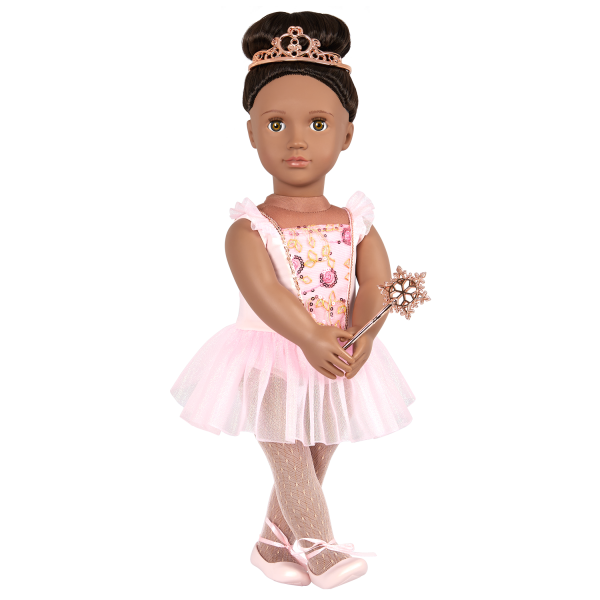 Our Generation Delmy 18" Sugar Plum Fairy Doll with Tiara & Wand