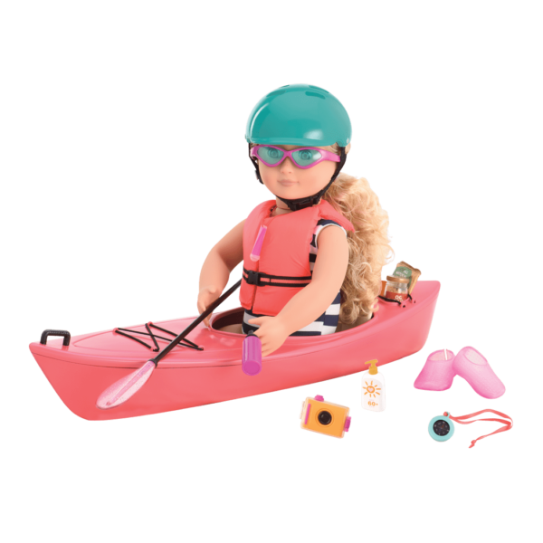 Our Generation Accessory - Kayak Adventure Sports Set for 18" Dolls